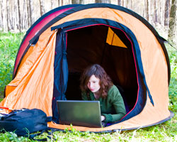 Ook een stabiel snelle internet verbinding opde camping?